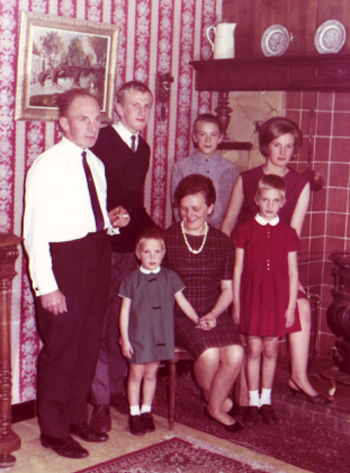 Het gezin van Maria en Roger Geerinck